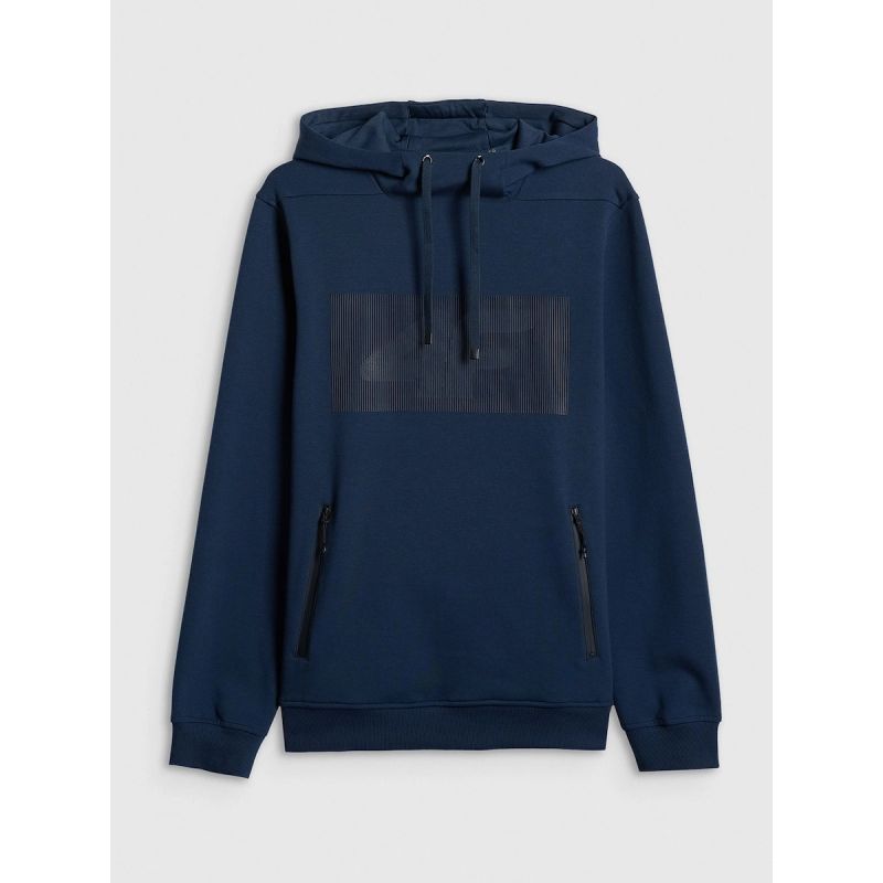 4F Men's regular hooded sweatshirt férfi pulóver 4FRSS26TSWSM2975-31S