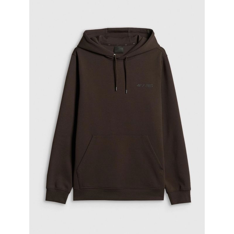4F Men's regular hooded sweatshirt | Robert Lewandowski férfi kapucnis pulóver RL9KSS26TSWSM2954-80S