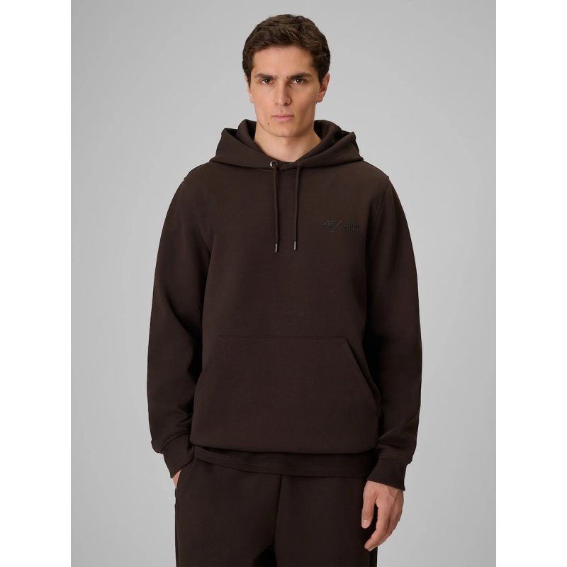 4F Men's regular hooded sweatshirt | Robert Lewandowski férfi kapucnis pulóver RL9KSS26TSWSM2954-80S