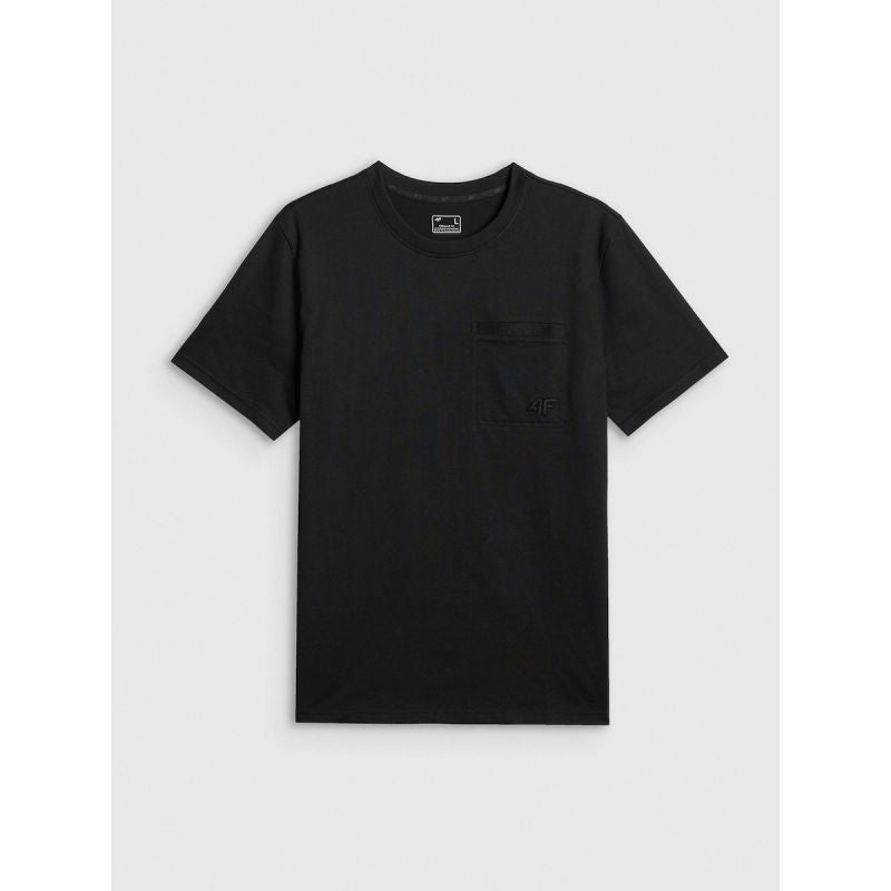4F Men's regular plain T-shirt férfi póló