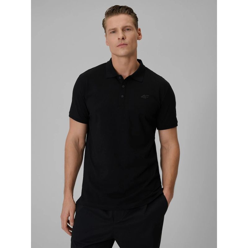4F Men's regular póló férfi galléros póló 4FRMM00TPTSM0939-20S