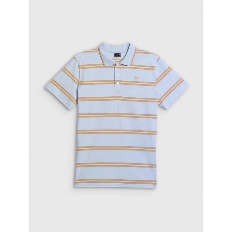 4F Men's regular póló shirt férfi galléros póló
