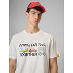 4F Men's regular printed T-shirt férfi póló 4FRSS26TTSHM3810-11S