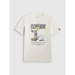 4F Men's regular printed T-shirt férfi póló 4FRSS26TTSHM3811-11S
