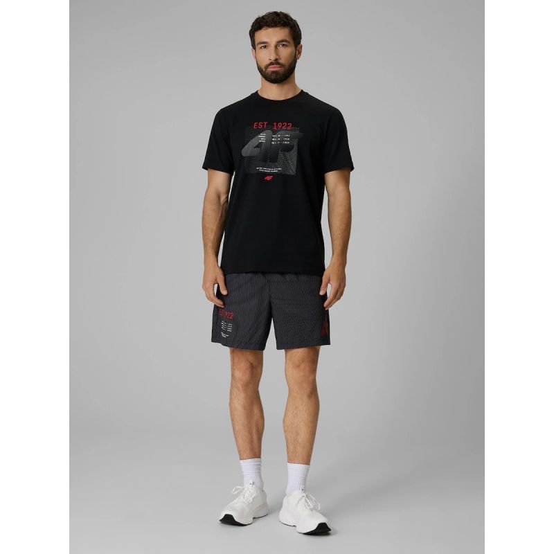 4F Men's regular printed T-shirt férfi póló 4FRSS26TTSHM4039-20S
