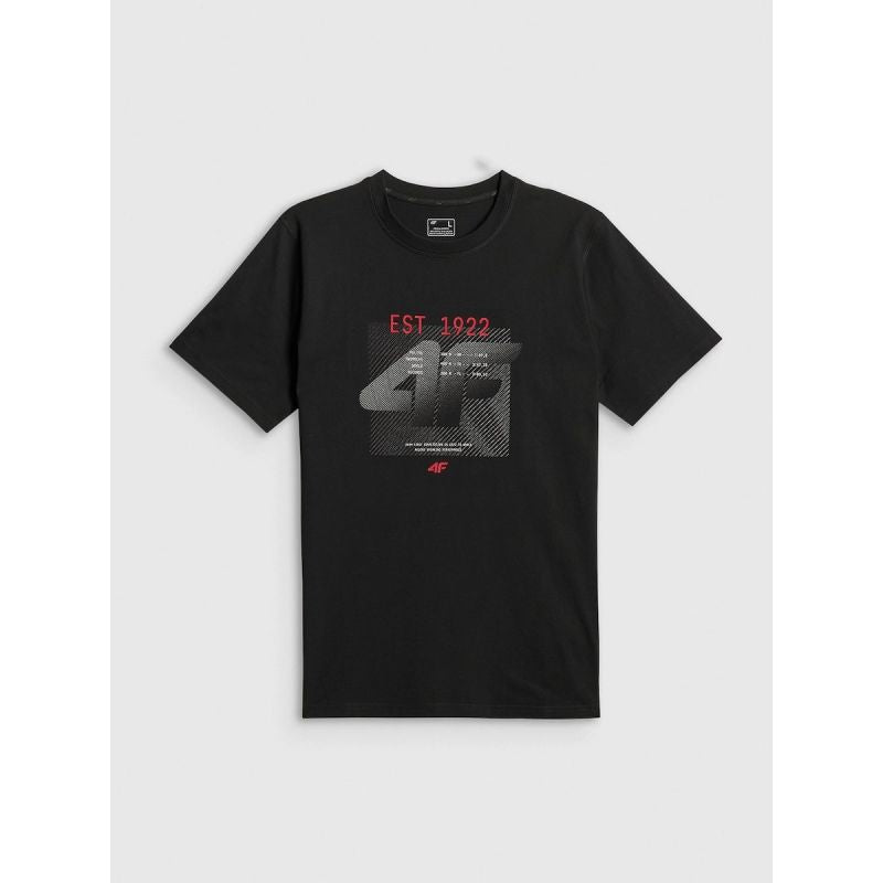 4F Men's regular printed T-shirt férfi póló 4FRSS26TTSHM4039-20S