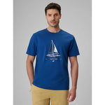 4F Men's relaxed T-shirt with print férfi póló