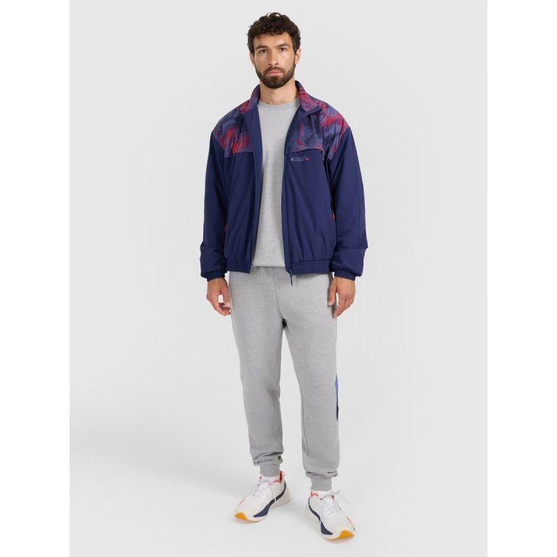 Men's sweatshirt without hood 4F férfi pulóver 4FRAW25TSWSM2483-31S