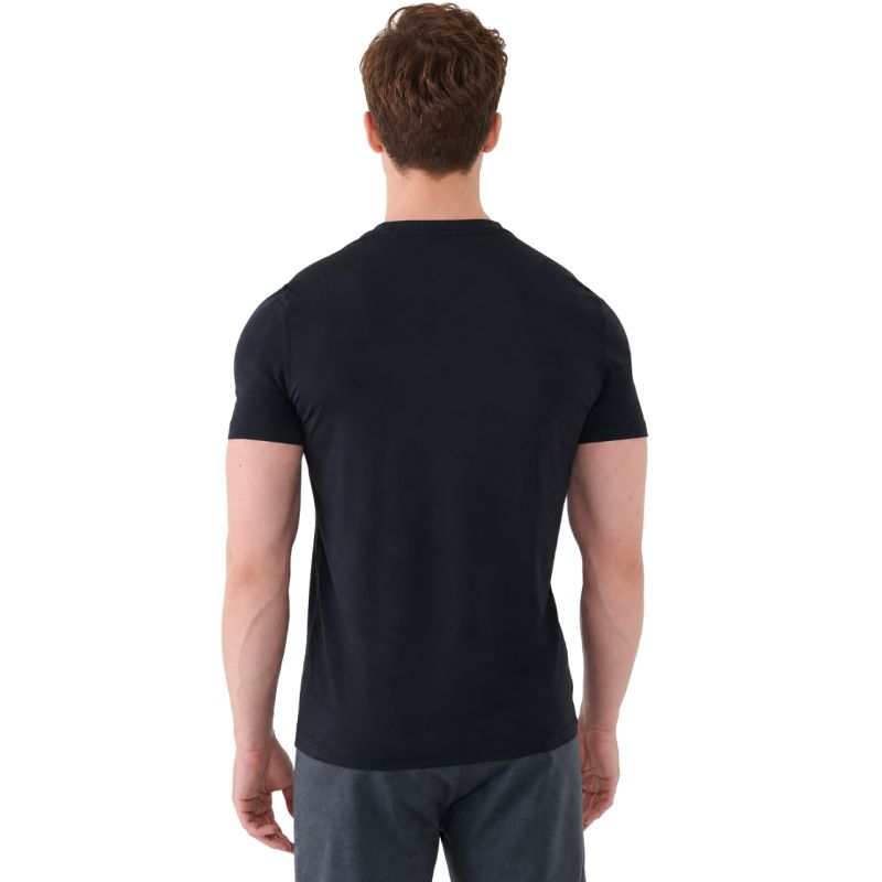 4F Men's T-shirt M1785 deep 20S fekete férfi 4FWSS26TFTSM178520S