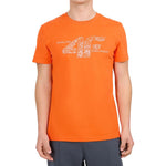 4F Men’s T-Shirt M3573 70S póló, narancssárga