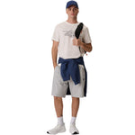 4F Men’s T-shirt M3573 Off- 11S póló, fehér