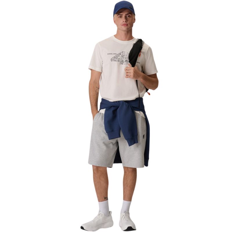 4F Men’s T-shirt M3573 Off- 11S póló, fehér