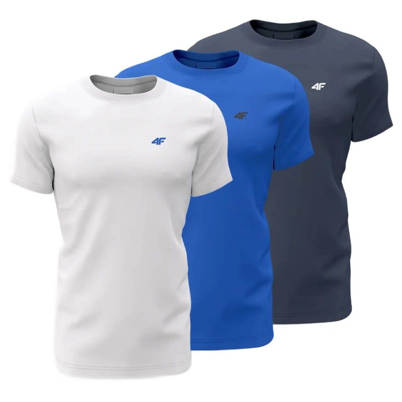 4F Men's T-shirt (SET OF 3 T-SHIRTS) 5xl férfi