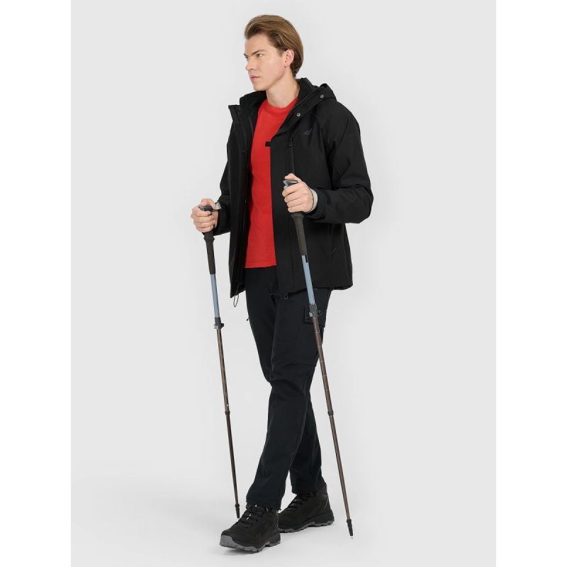 Men's trekking 3 in 1 membrane 10000 4F 3xl férfi kabát 4FRAW25TTJAM1052-20S