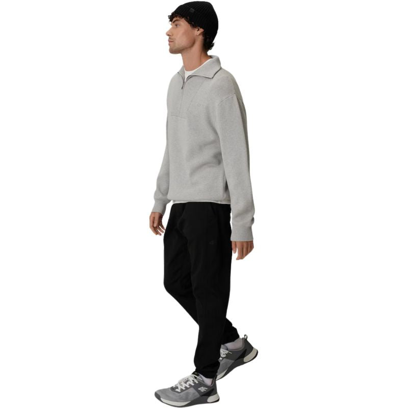 4F Men’s Trousers M1800 Deep 20S nadrág, fekete