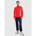 4F Men's zip-up sweatshirt without hood férfi pulóver 4FRAW25TSWSM2459-62S
