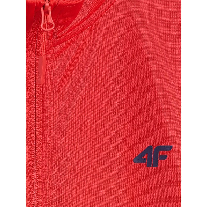 4F Men's zip-up sweatshirt without hood férfi pulóver 4FRAW25TSWSM2459-62S