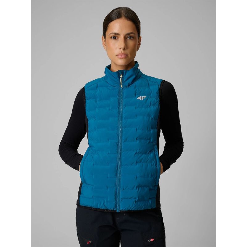 4F PRO trekking vest with Primaloft filling for women ezüst 4FWSS26TVJAF348-46S