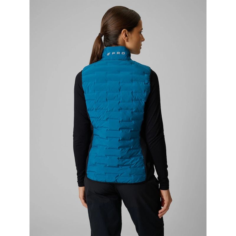 4F PRO trekking vest with Primaloft filling for women ezüst 4FWSS26TVJAF348-46S