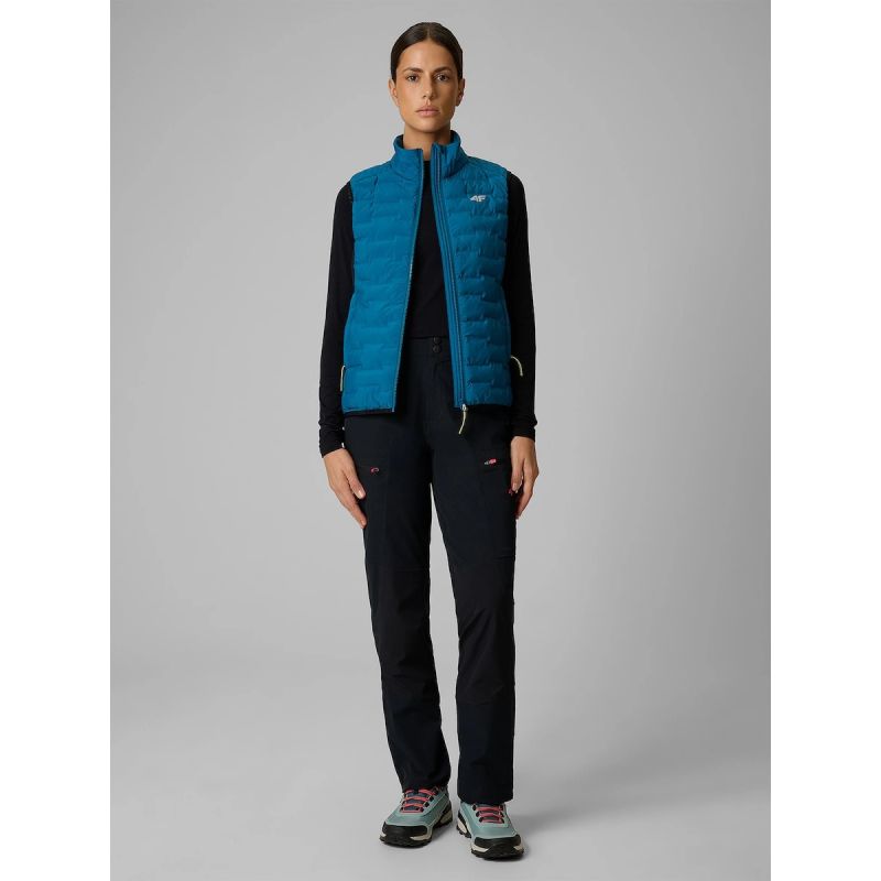 4F PRO trekking vest with Primaloft filling for women ezüst 4FWSS26TVJAF348-46S