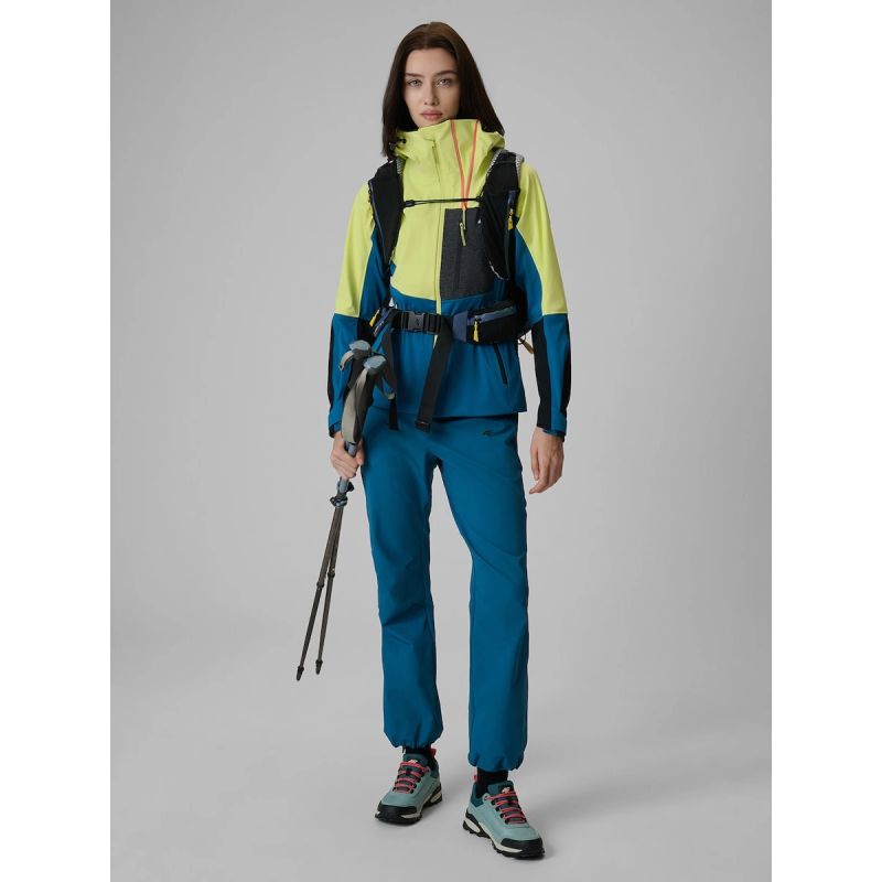 4F PRO windproof softshell jacket, 10000 membrane, women's női dzseki 4FWSS26TSOFF542-71S