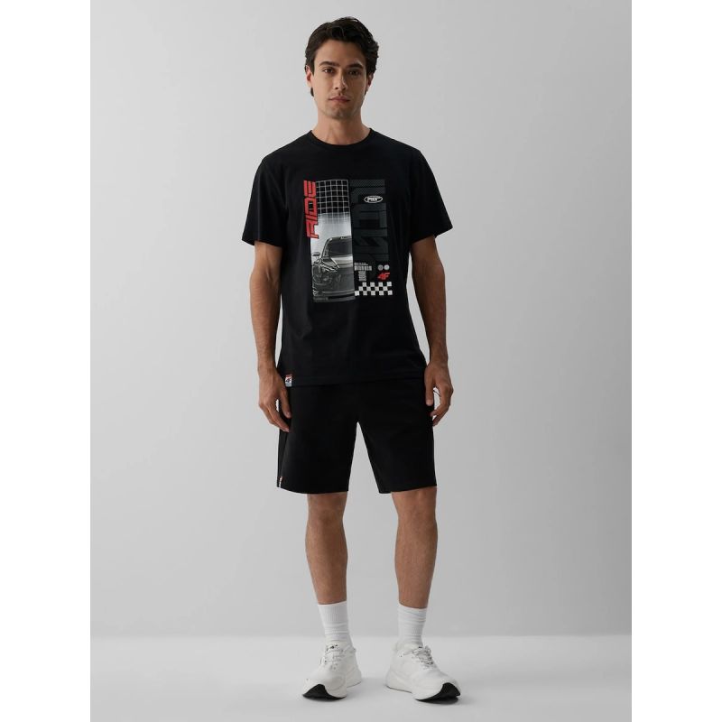 4F regular printed T-shirt férfi póló