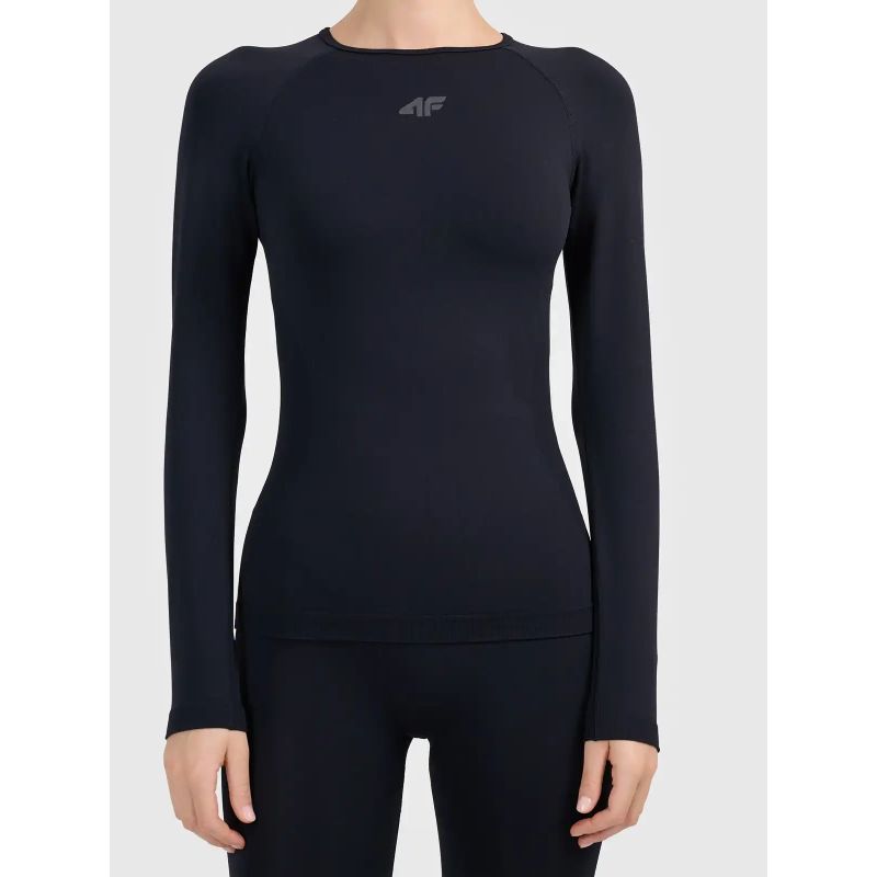 4F Seamless Quick-Drying Thermal Ski Base Layer for Women – Long-Sleeve Top xl/xxl termoaktív ruha 4FWAW26USEAF326-20S