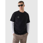 Smooth unisex oversize T-shirt 4F póló 4FRAW24TTSHU2672-20S
