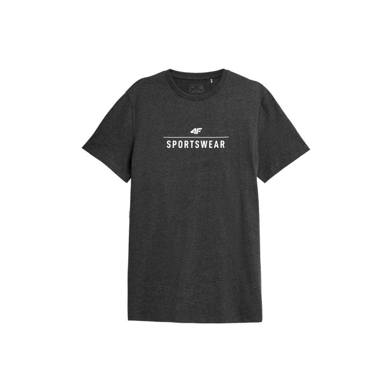 T-shirt 4f Dark Gray Melange H4L22TSM354CIEMNYSZARYMELANŹ férfi