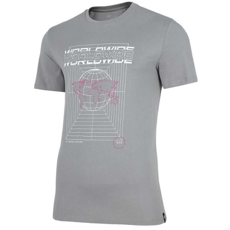 T-shirt 4f férfi H4Z22TSM02924S