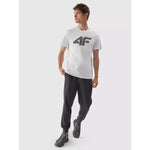4f T-shirt férfi Póló 4FAW23TTSHM0877-10S