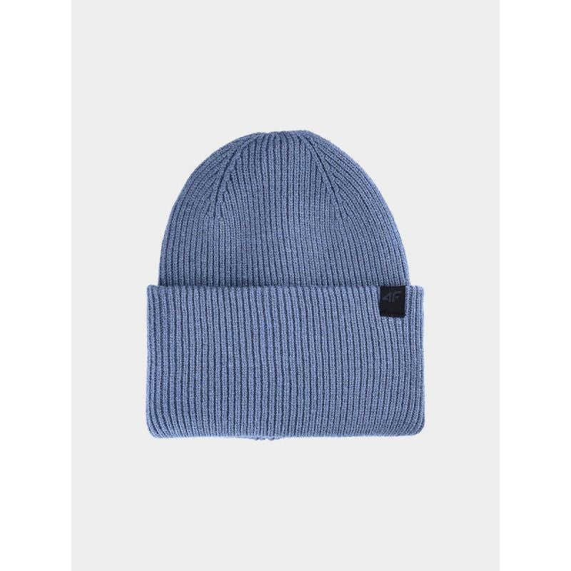 Unisex beanie hat 4F kötött sapka 4FWAW24ACAPU511-32S