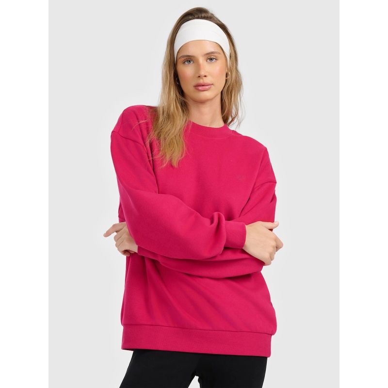 4F Unzipped sweatshirt without hood női pulóver