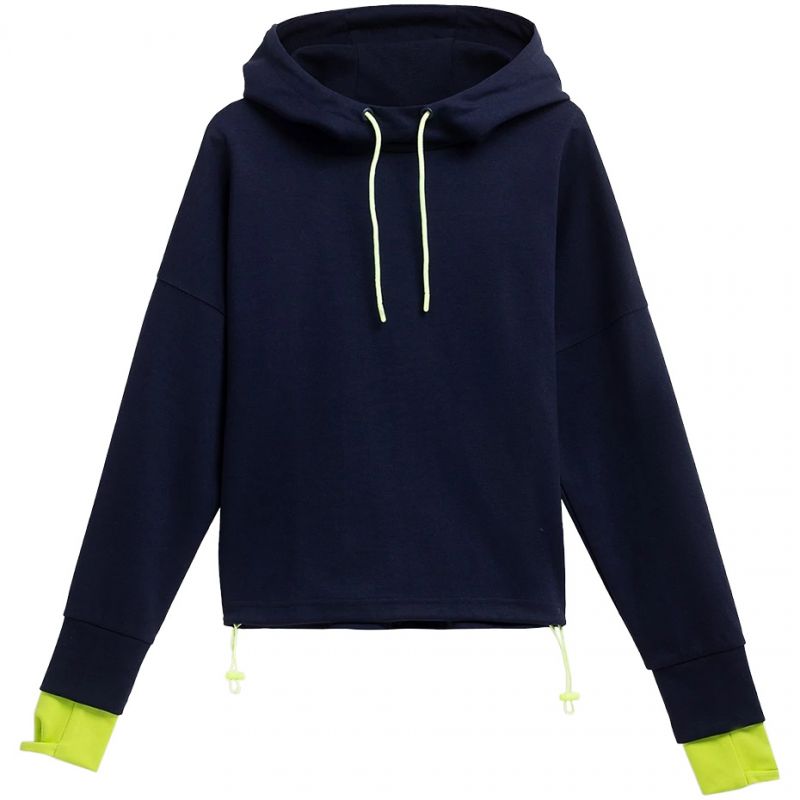 4f W Sweatshirt H4l21-Bld025 31s kapucnis pulóver - Sportmania.hu