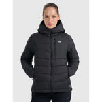 Women's down trekking with Primaloft Silver filling szürke női kabát 4FRAW25TDJAF0792-20S