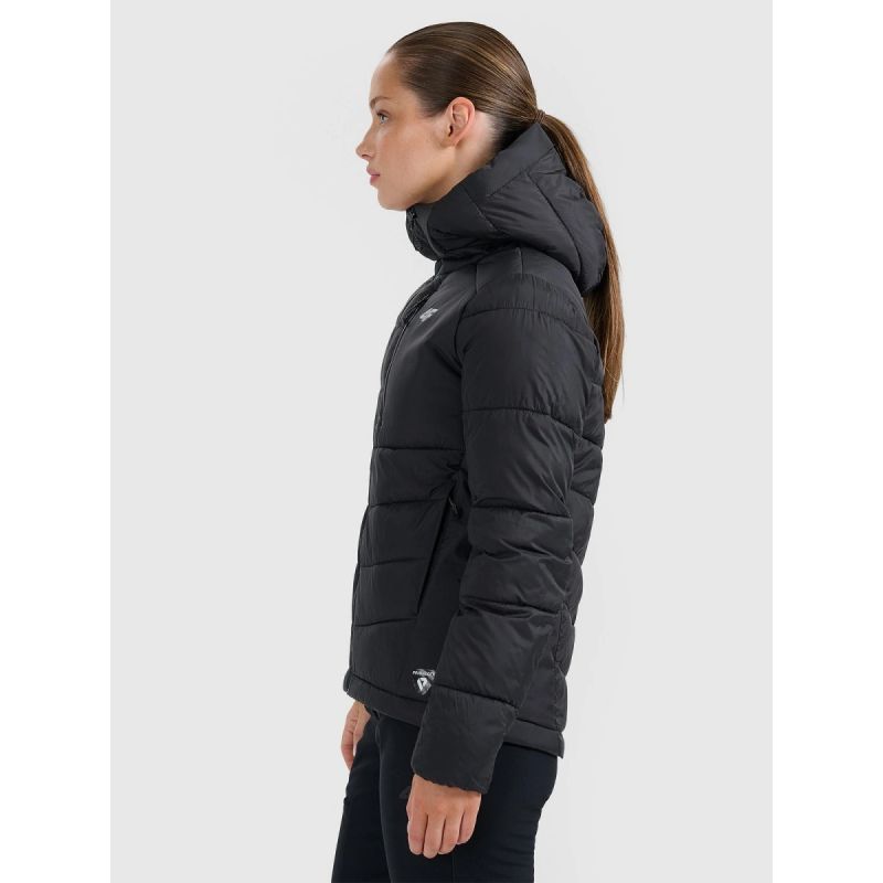 Women's down trekking with Primaloft Silver filling szürke női kabát 4FRAW25TDJAF0792-20S
