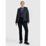 Women's down trekking with Primaloft Silver filling szürke női kabát 4FRAW25TDJAF0792-20S