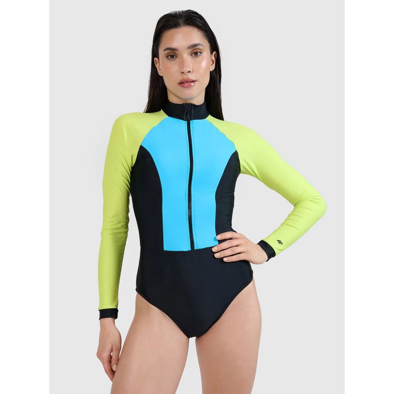 4f Women's long sleeve swimsuit női 4FWSS25USWSF085-33S