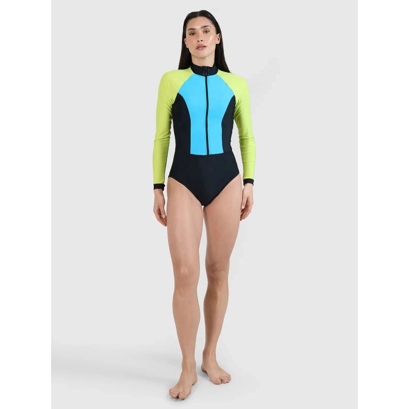 4f Women's long sleeve swimsuit női 4FWSS25USWSF085-33S