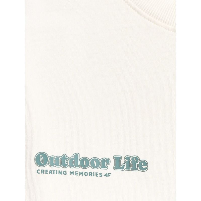 4F Women's longsleeve regular with print női