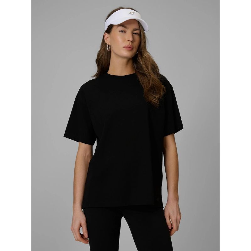 4F Women's loose plain T-shirt női póló