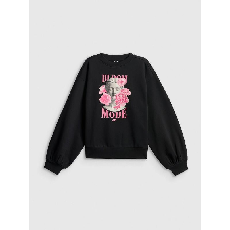 Women's loose sweatshirt without hood 4F női