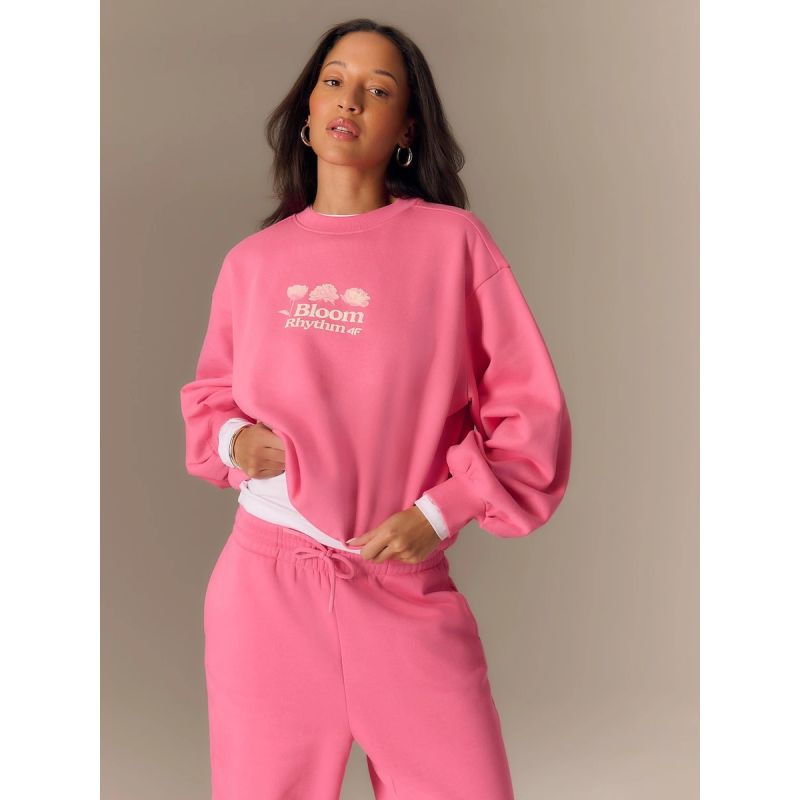 4F Women's loose sweatshirt without hood női pulóver