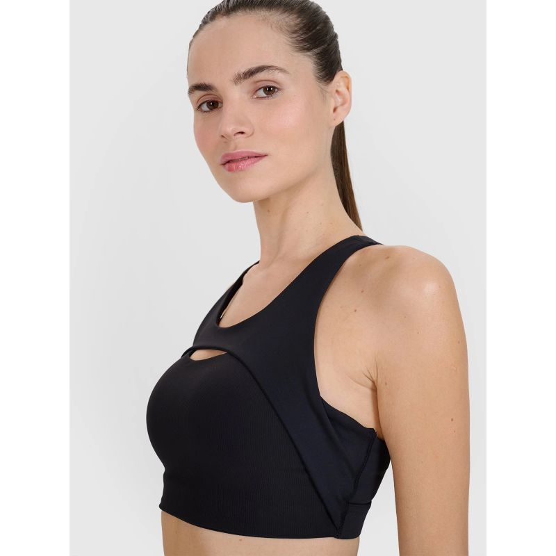 4f Women's Medium Support Training Bra Edzőruházat női 4FWSS25USBAF150-20S