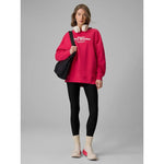 4F Women's oversize sweatshirt without hood női pulóver
