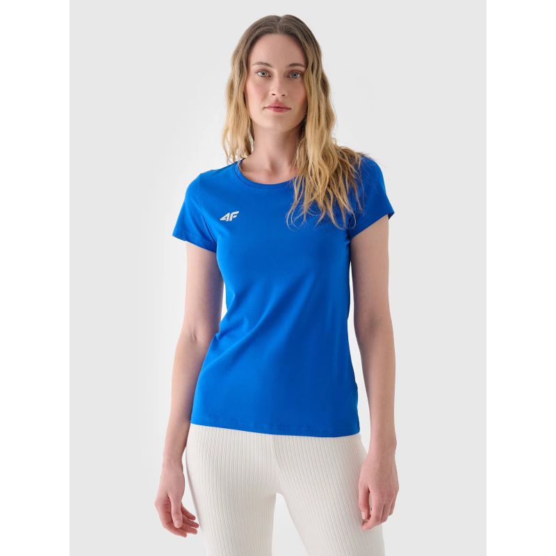 4F Women’s Plain Slim-Fit T-Shirt női póló NOSH4TSD001B-36S