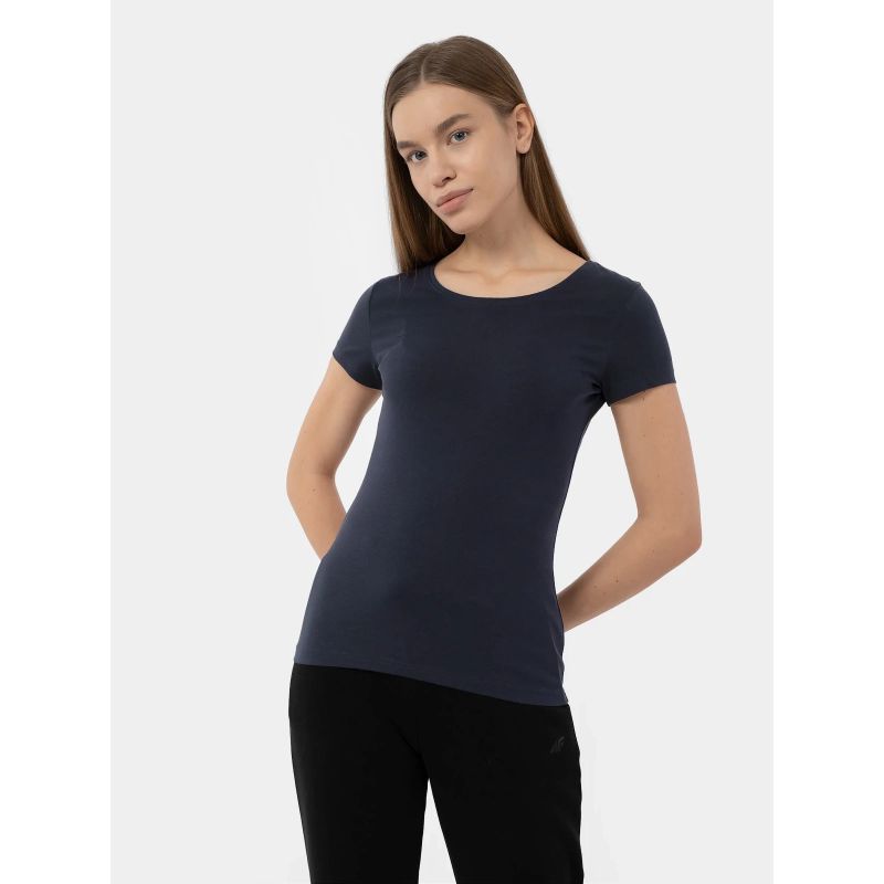 4f Women's regular plain T-shirt női Póló 4FMM00TTSHF731-30S