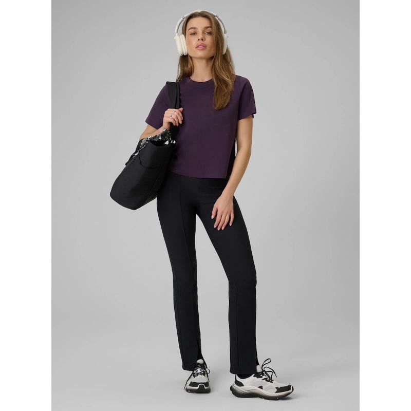 4F Women's regular plain T-shirt női póló 4FRAW25TTSHF3625-50S