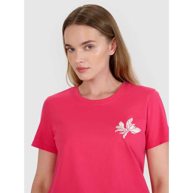 4f Women's regular printed T-shirt női Póló 4FRSS25TTSHF2693-54S