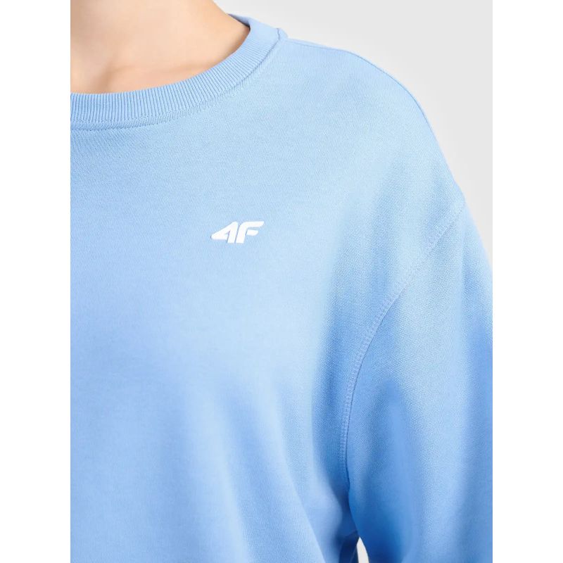 4F Women's round neck open sweatshirt 3xl női pulóver 4FWAW26TSWSF2672-32S
